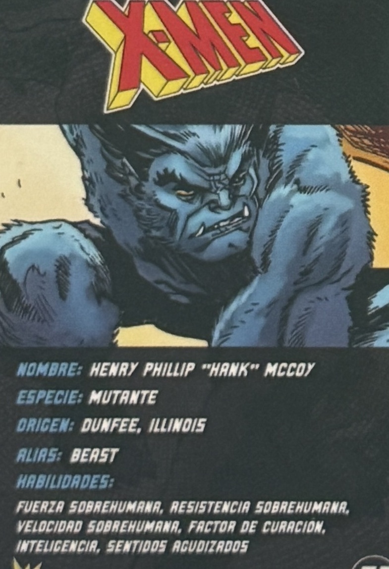 James Howlett / Logan / Wolverine back artwork