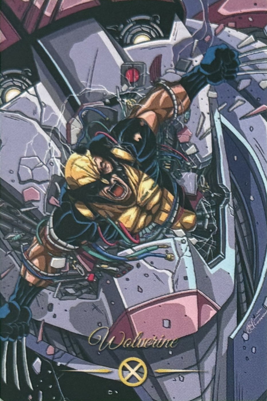James Howlett / Logan / Wolverine front artwork