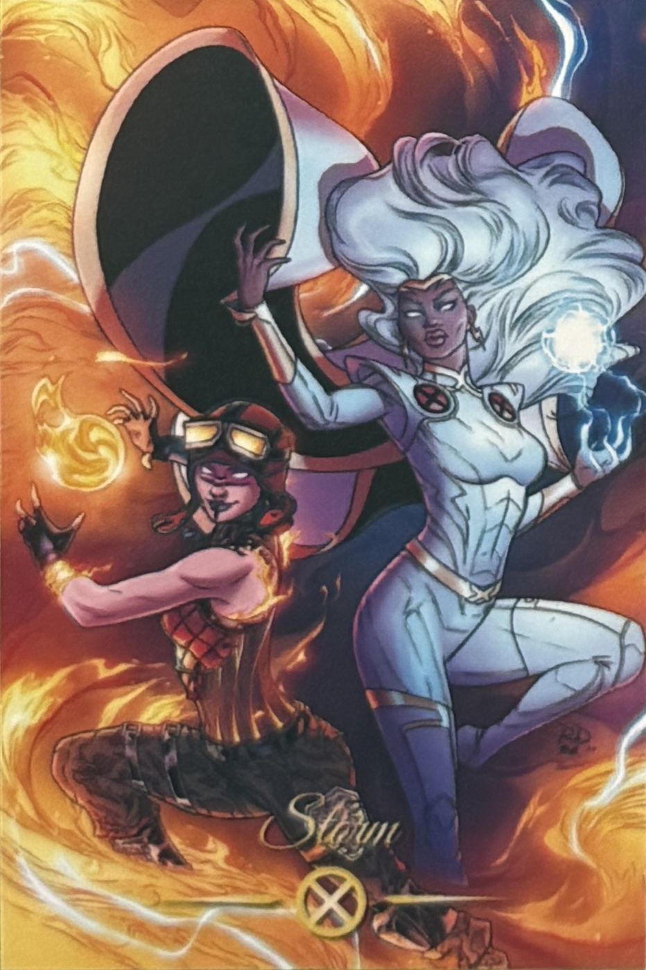 Ororo Munroe / Storm front artwork