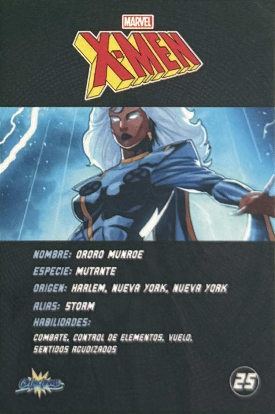 Ororo Munroe / Storm back artwork