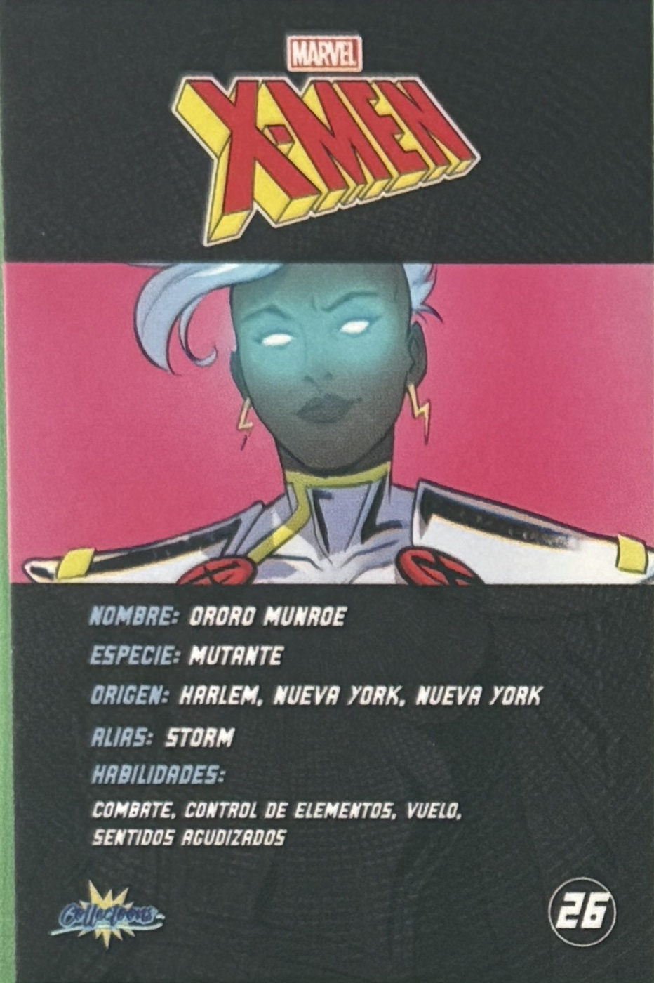 Ororo Munroe / Storm back artwork