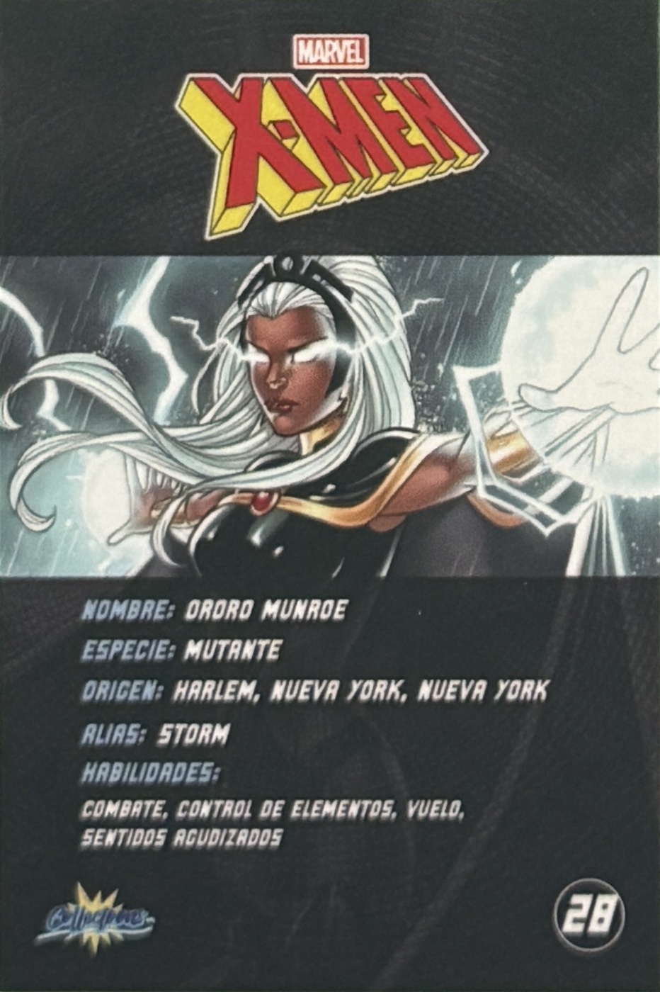 Ororo Munroe / Storm back artwork