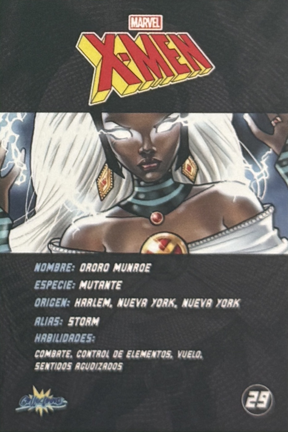 Ororo Munroe / Storm back artwork