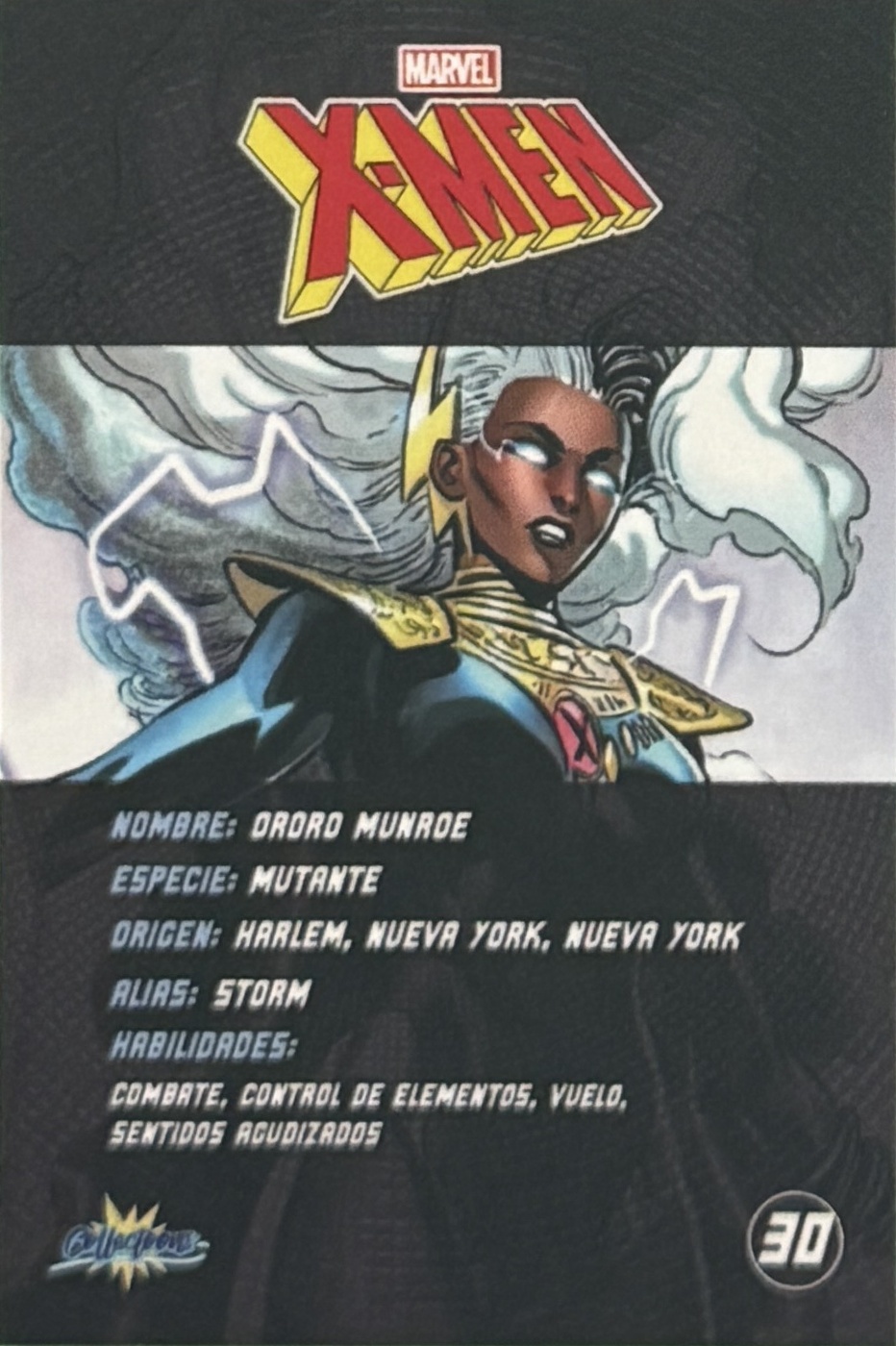 Ororo Munroe / Storm back artwork