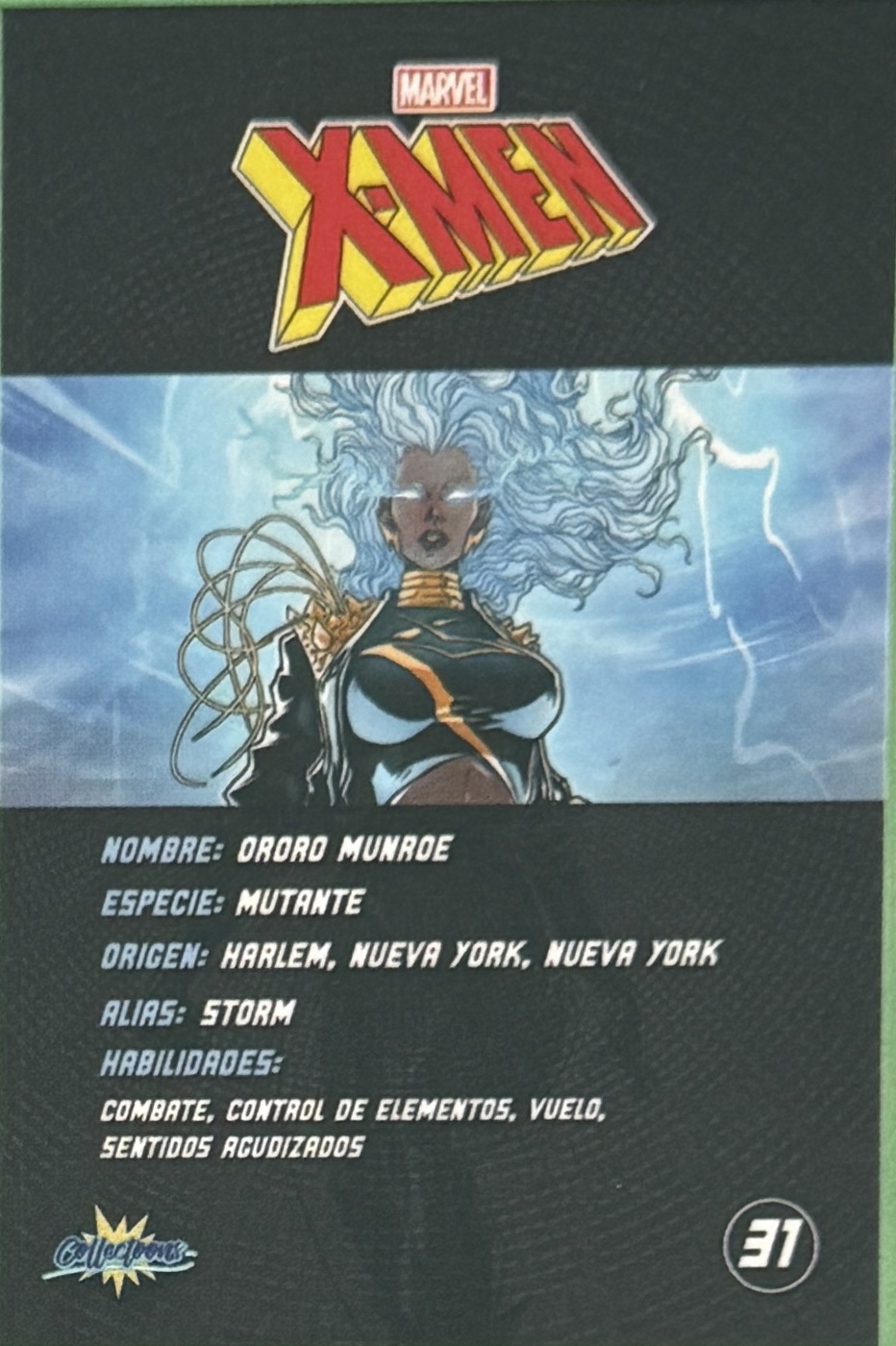 Ororo Munroe / Storm back artwork