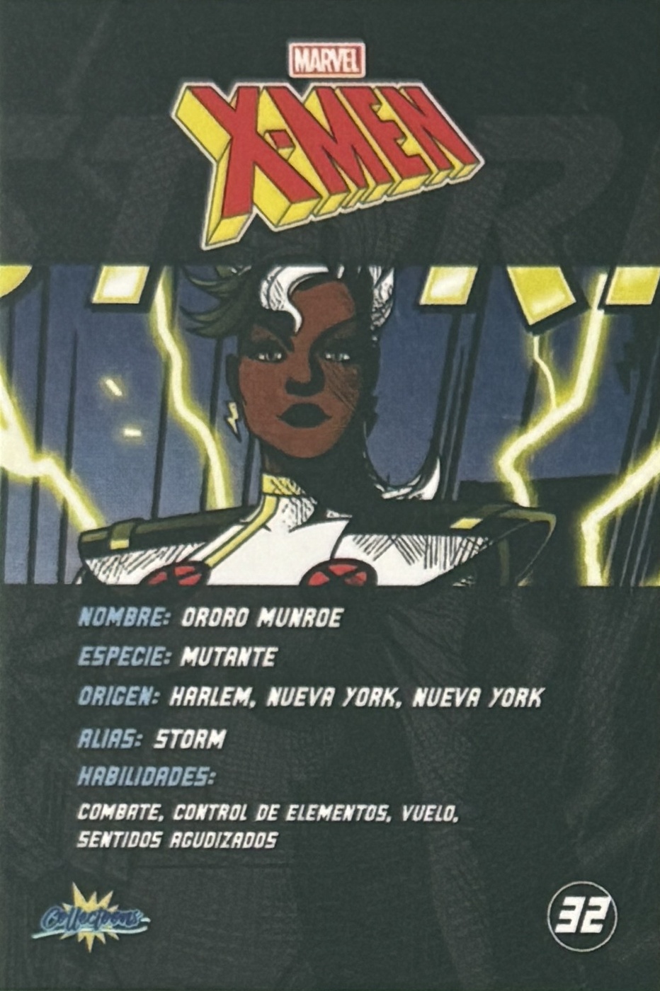 Ororo Munroe / Storm back artwork