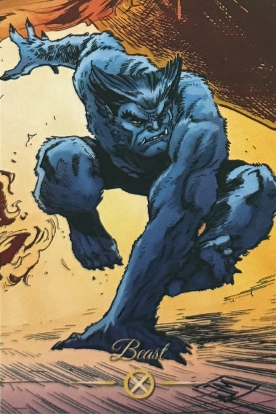Henry Philip "Hank" McCoy / Beast front artwork