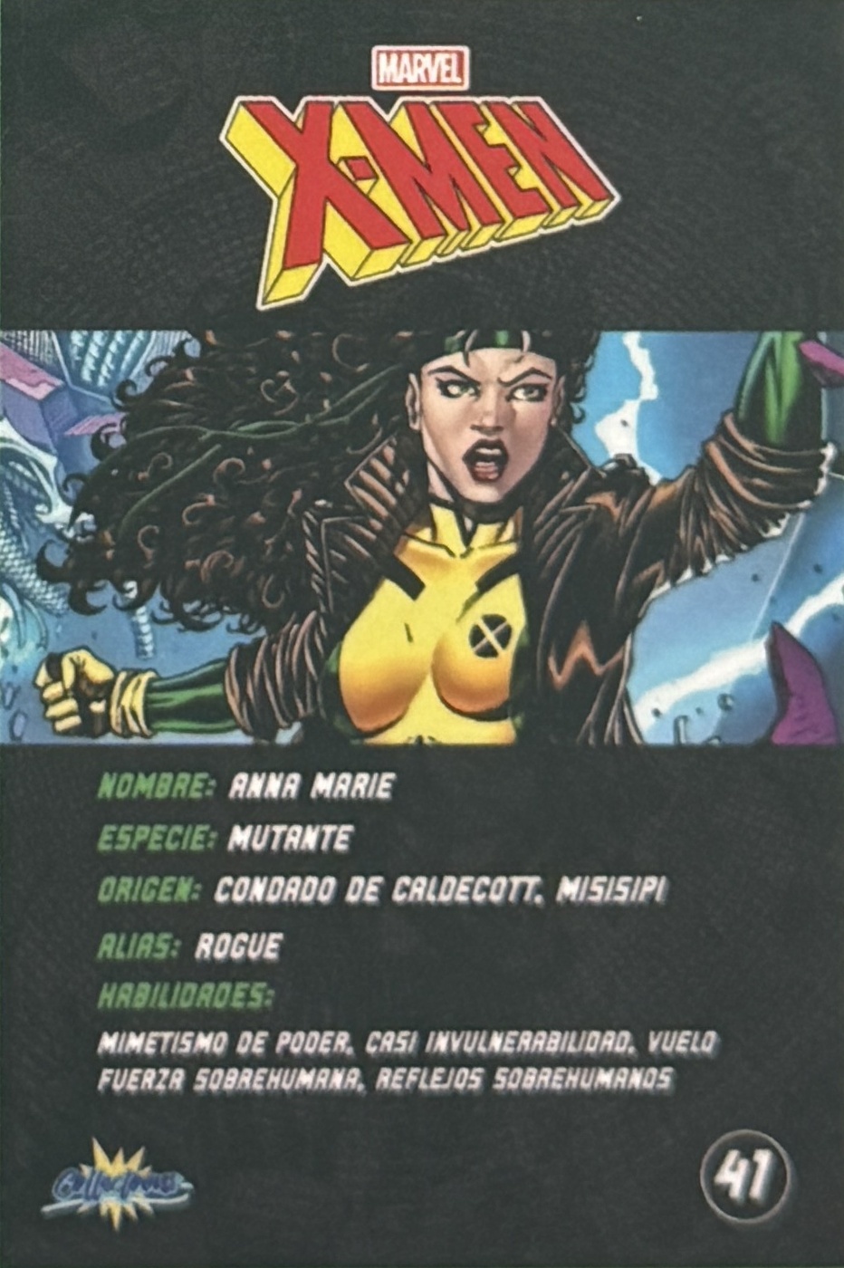 Anna Marie / Rogue back card image