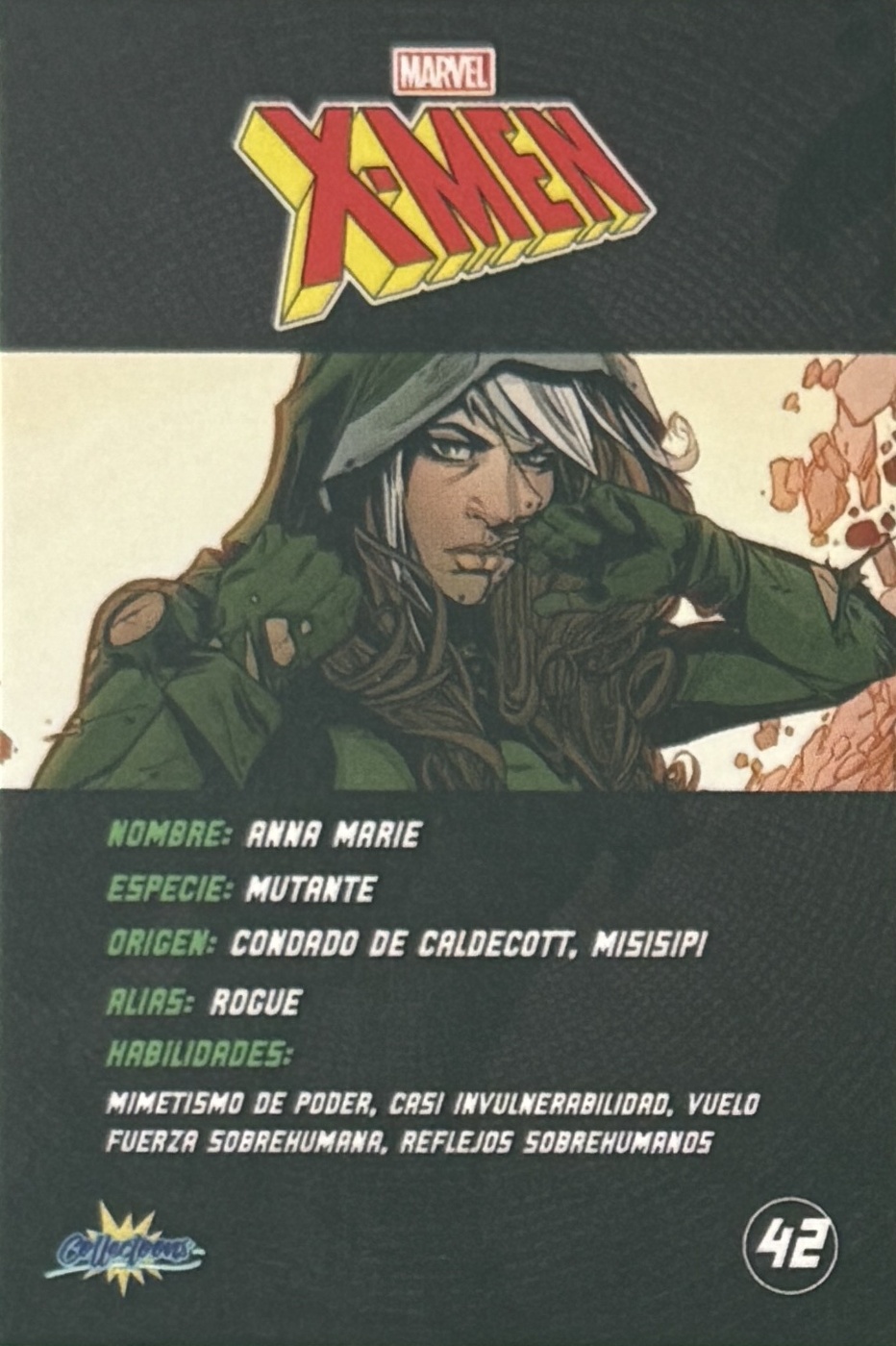 Anna Marie / Rogue back card image
