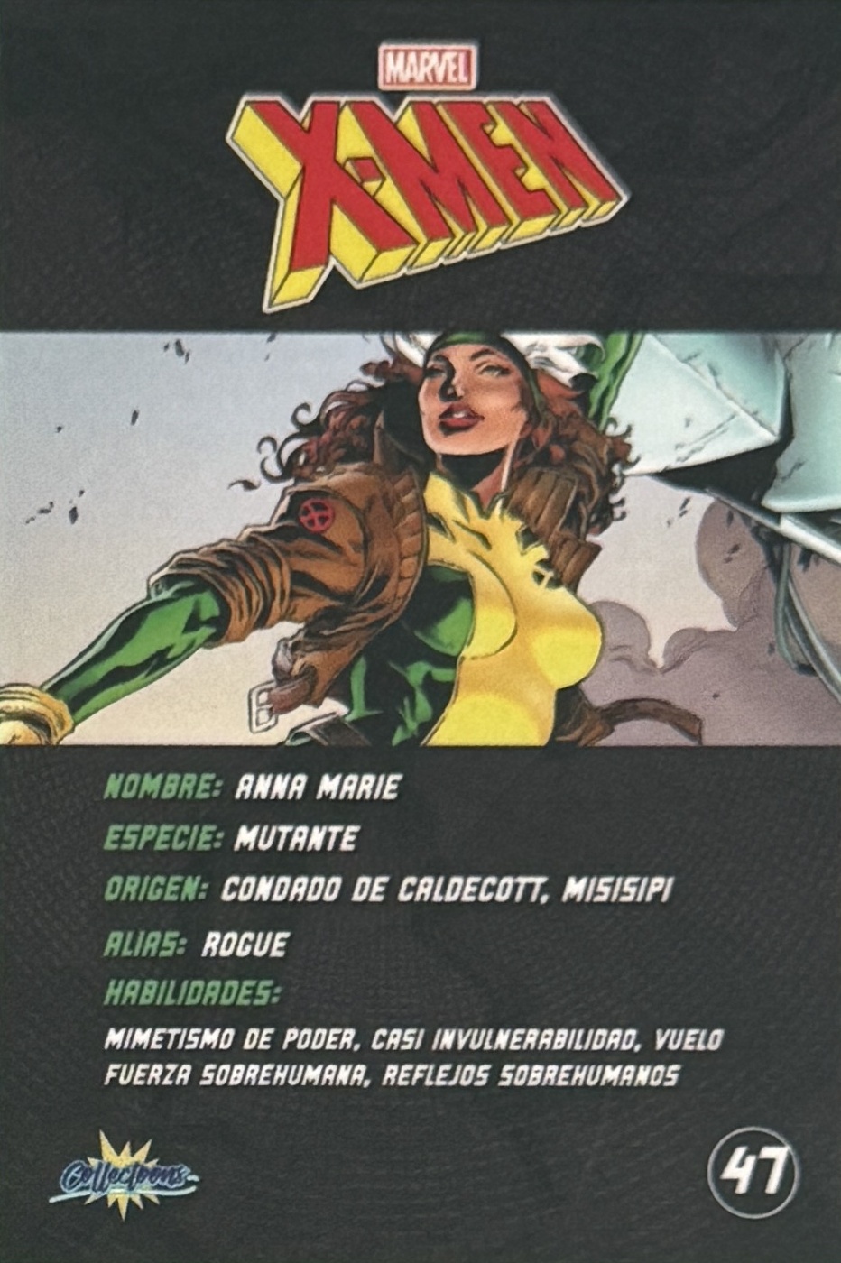 Anna Marie / Rogue back card image