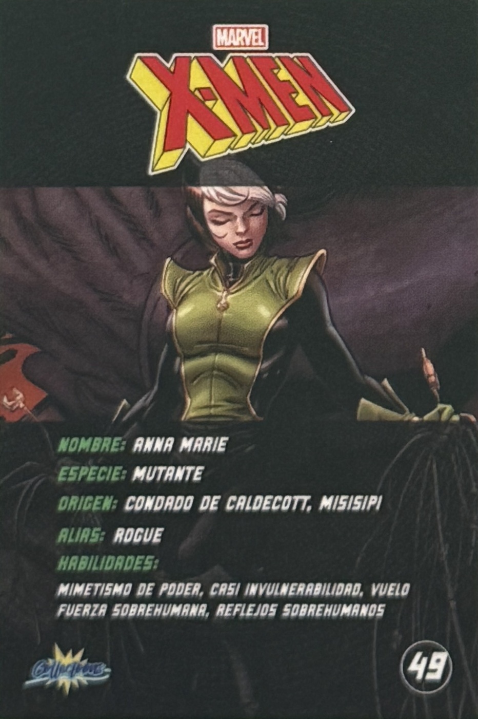 Anna Marie / Rogue back card image