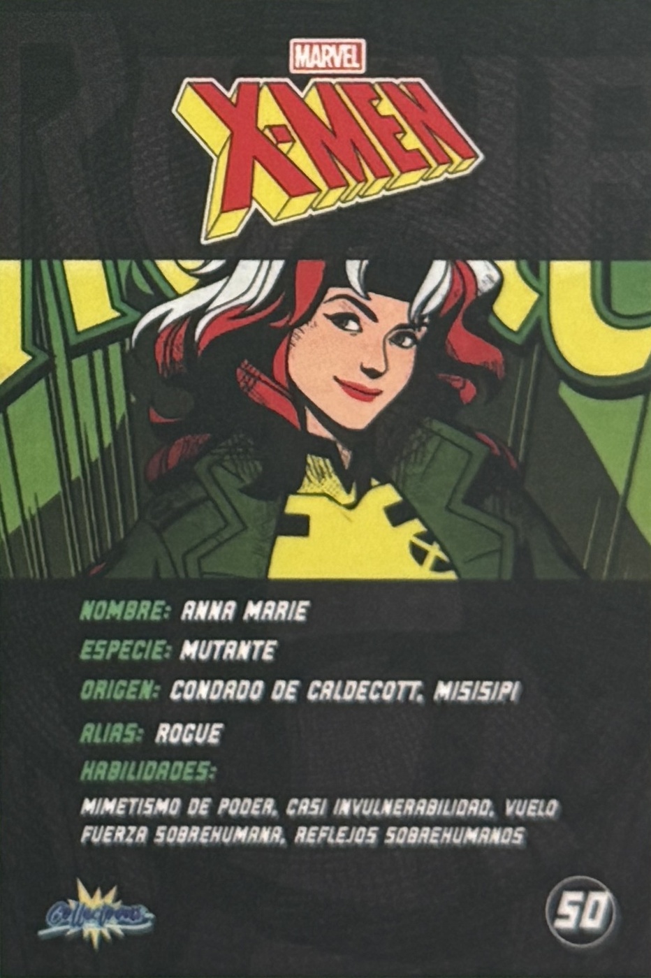 Anna Marie / Rogue back card image