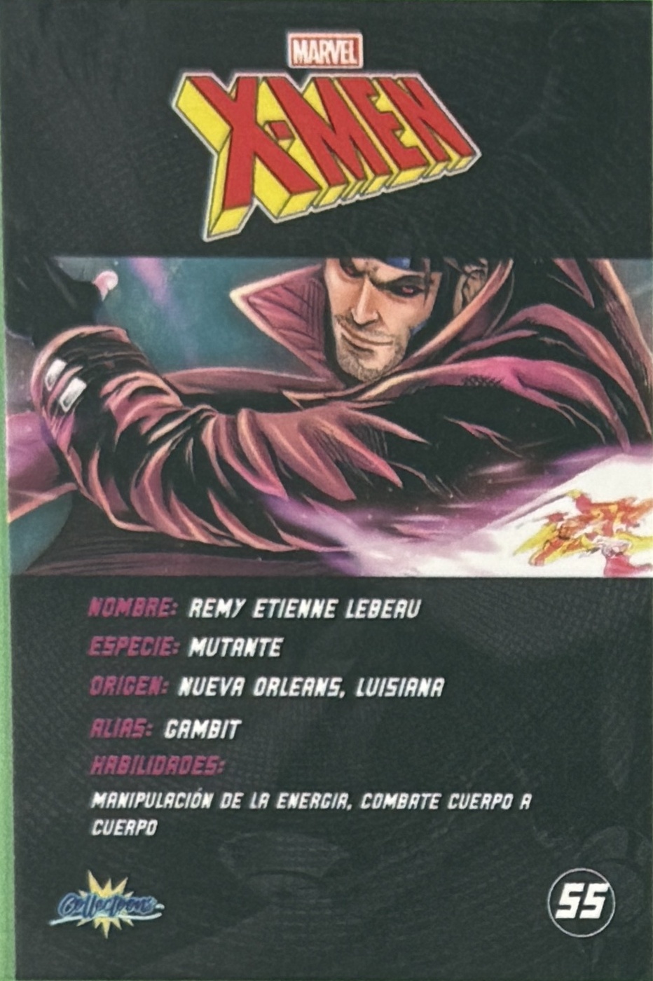 Remy Etienne LeBeau / Gambit back card image