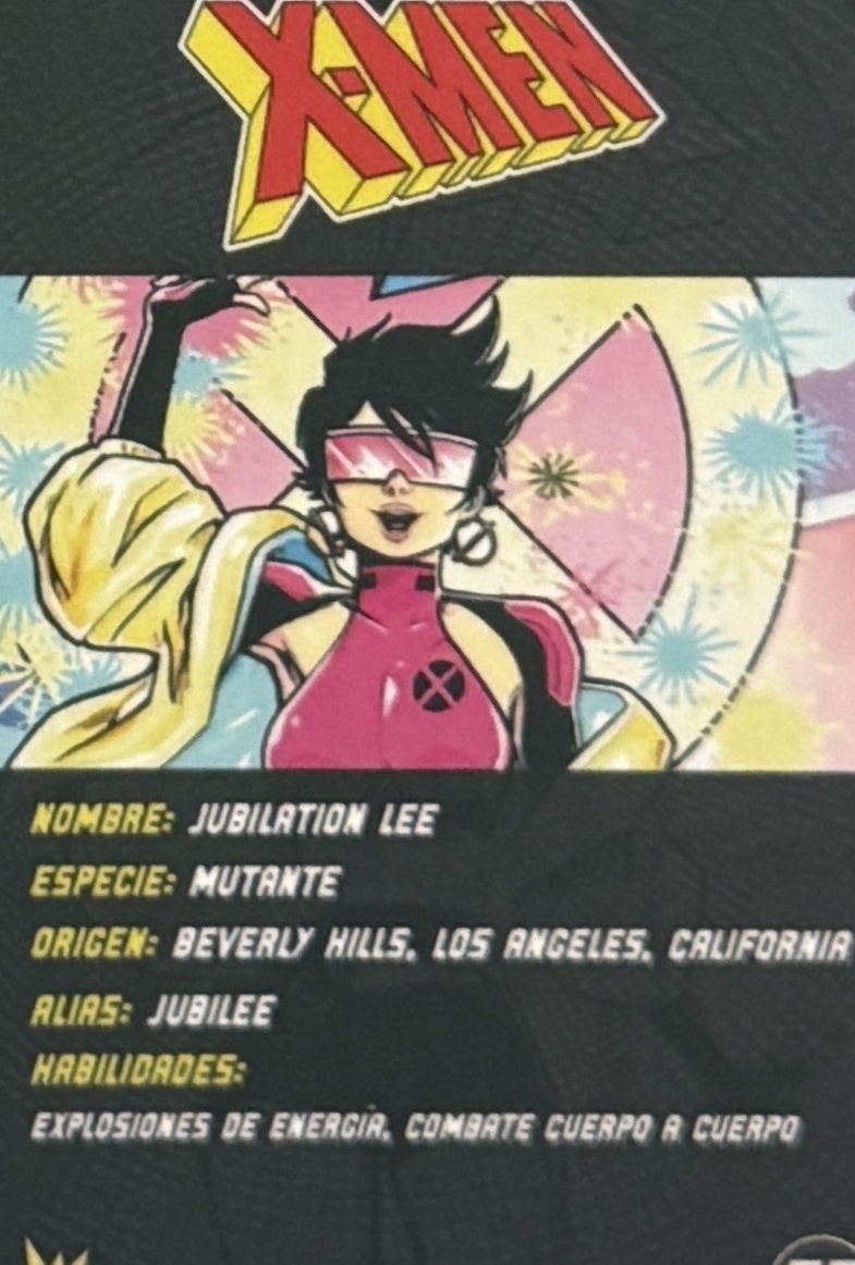 Jubilation Lee / Jubilee back card image
