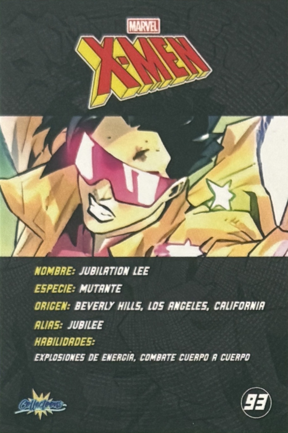 Jubilation Lee / Jubilee back card image