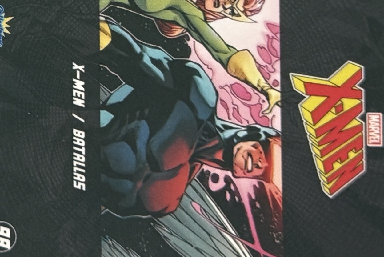 X-Men / Batallas back card image