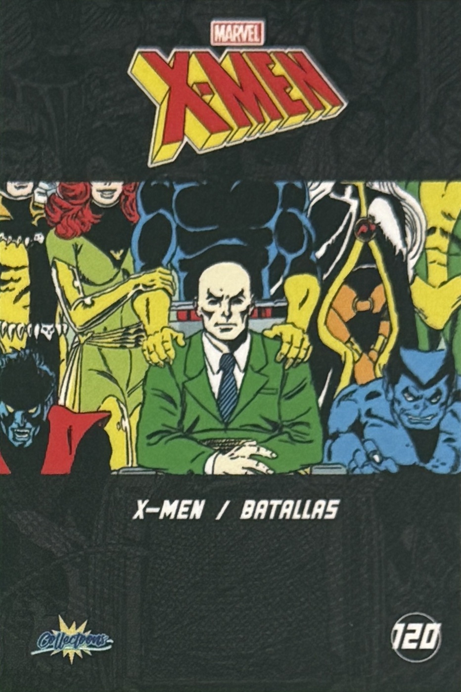 X-Men / Batallas back card image