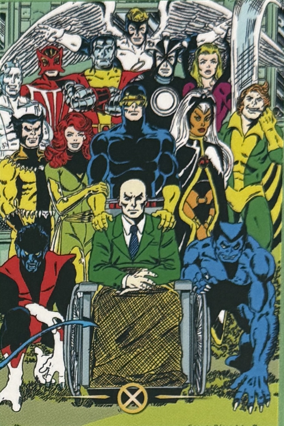 X-Men / Batallas front card image