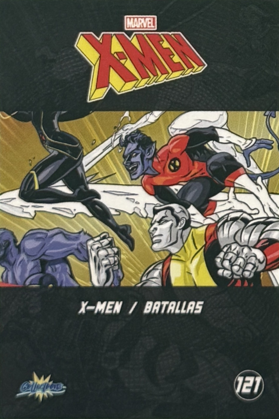 X-Men / Batallas back card image