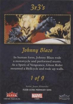 Johnny Blaze back card image