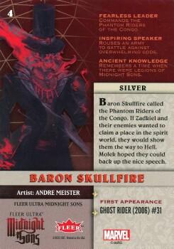 Baron Skullfire back artwork