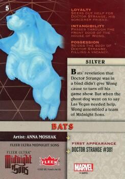 Bats back artwork