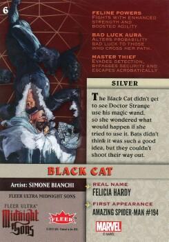 Black Cat back artwork