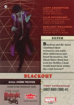 Blackout back artwork
