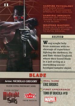 Blade back artwork