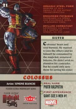 Colossus back artwork