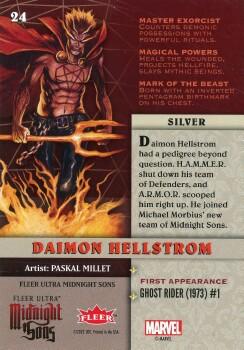 Daimon Hellstrom back artwork