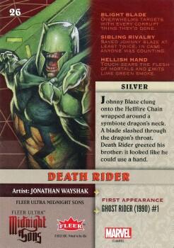 Death Rider back artwork