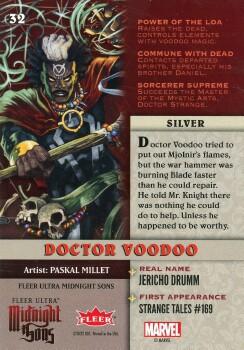 Doctor Voodoo back artwork