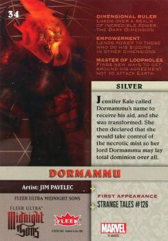 Dormammu back artwork