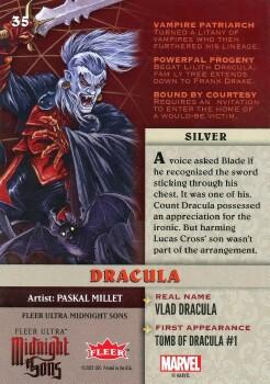 Dracula back artwork
