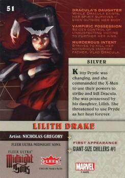 Lilith Dracula back card image