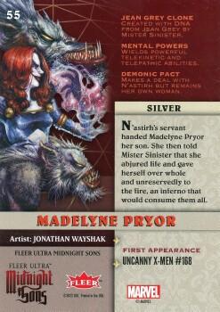 Madelyne Pryor back card image