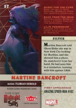 Martine Bancroft back card image