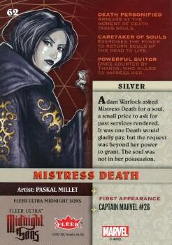 Mistress Death back card image