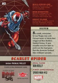 Scarlet Spider back card image