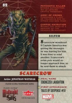 Scarecrow back card image