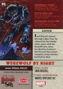 Werewolf By Night back card image