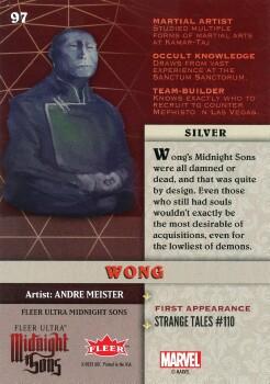 Wong back card image