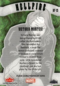 Victoria Montesi back card image