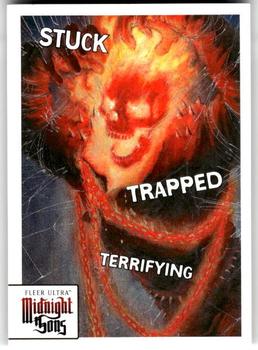 Midnight Sons Unlimited #3 - Ghost Rider and Blaze in the Web card thumbnail