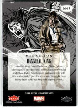 Hannibal King back card image
