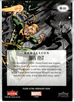 Iron Fist back card image