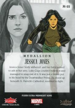 Jessica Jones back card image