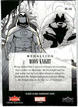 Moon Knight back card image