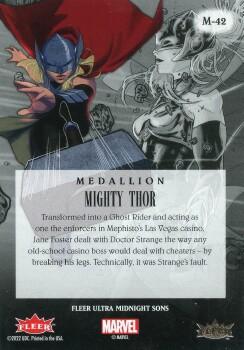 The Mighty Thor back card image